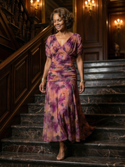 Daniela - Vestido Midi de Estilo Espanhol
