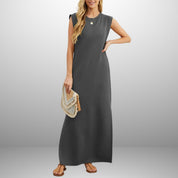 Emma |  Vestido longo e fluido sem rugas