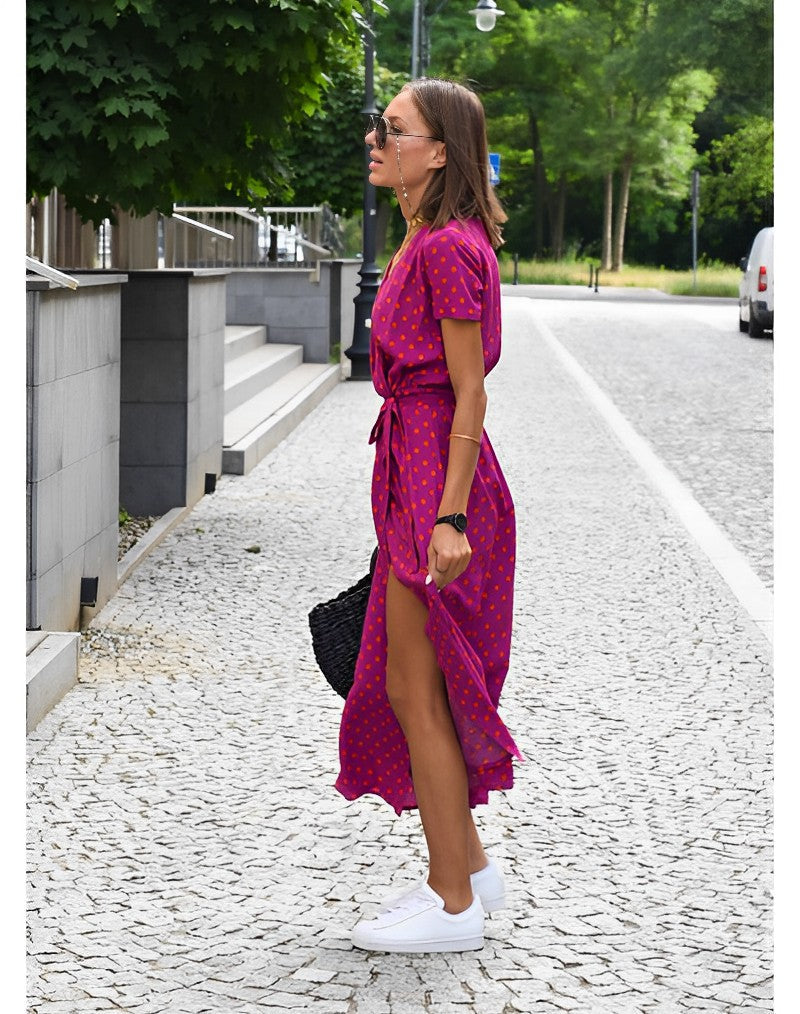 Anna™ Vestido de Muher estampado floral primavera/verão