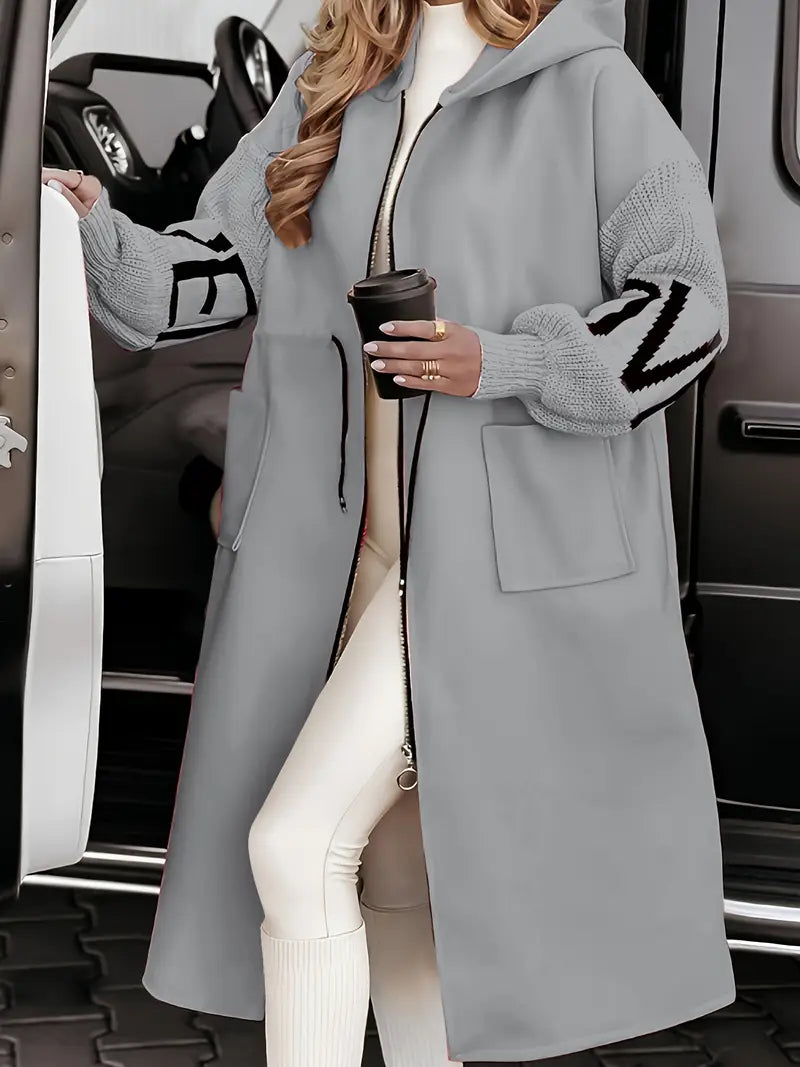 Rosana | Casaco Elegante com Capuz