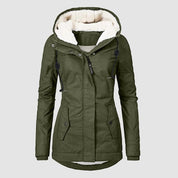 Sophie - Casaco de inverno forrado e impermeável