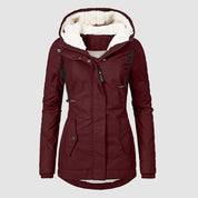 Sophie - Casaco de inverno forrado e impermeável