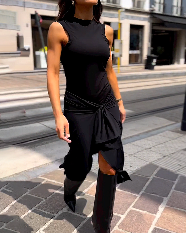 Aria - Vestido longo sem mangas