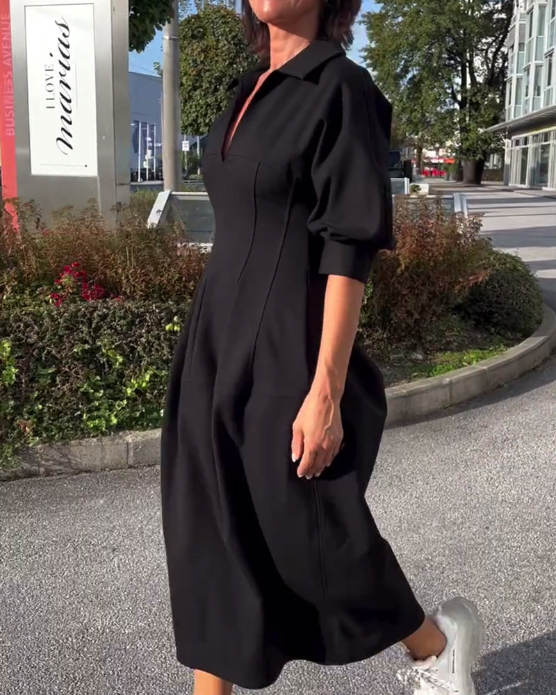 Karolin | Vestido longo confortável