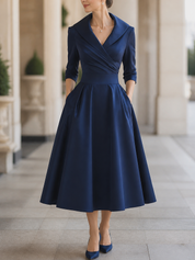 Élodie - Vestido midi de Mulher