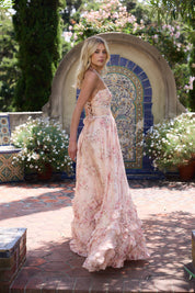 Serena | Vestido Pêssego Rug para Mulher
