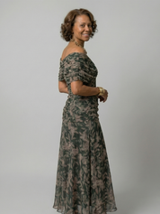 Daniela - Vestido Midi de Estilo Espanhol