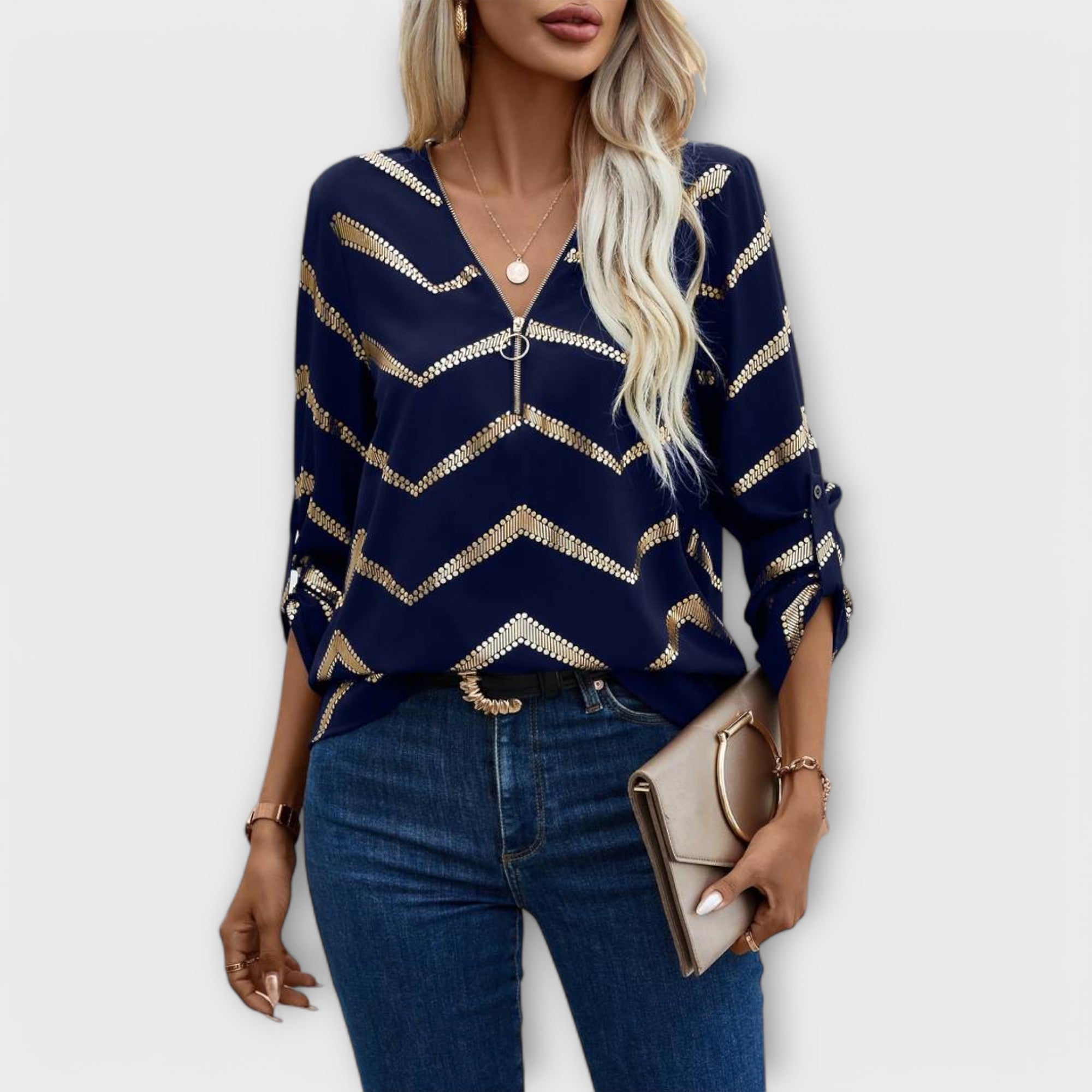 Ema - Blusa de elegância intemporal