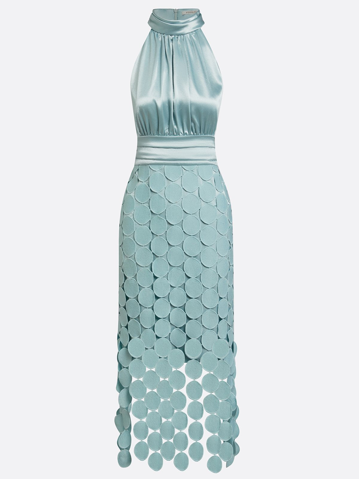 Lau - Vestido midi Céline elegante para cerimónia para Mulher