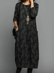 Lea - Vestido Casual de Inverno