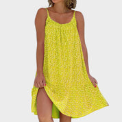 Rita - Vestido Floral com Alças Finas