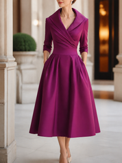 Élodie - Vestido midi de Mulher