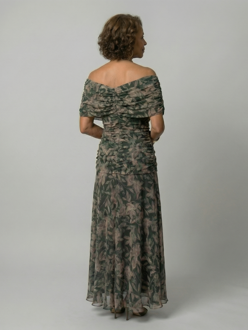 Daniela - Vestido Midi de Estilo Espanhol