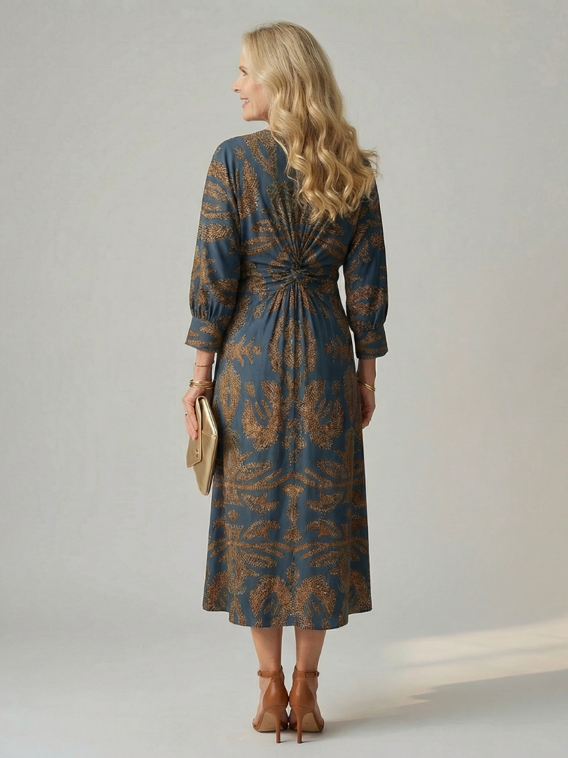 Valentina - Vestido Midi Cruzado