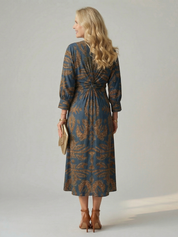 Valentina - Vestido Midi Cruzado