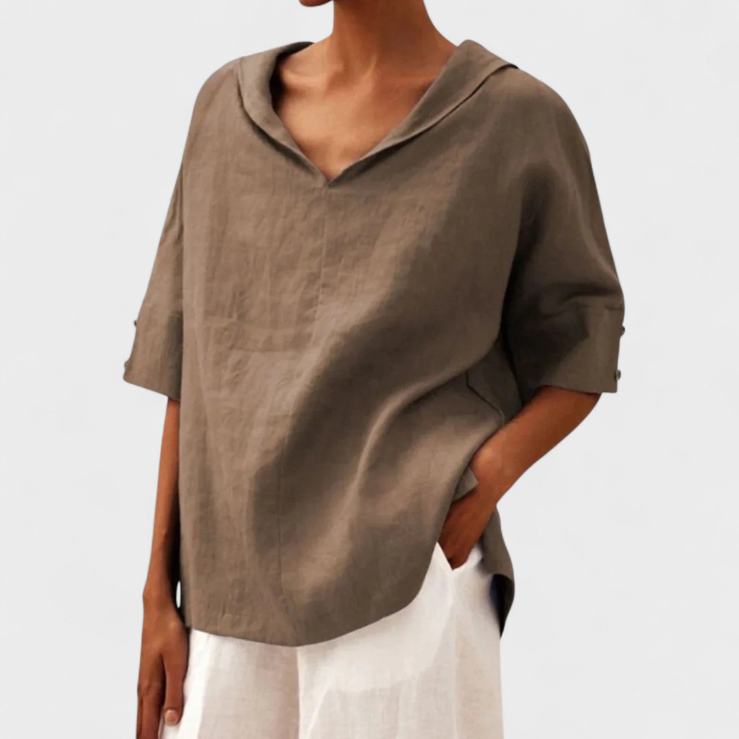 Liliana – Blusa de Linho