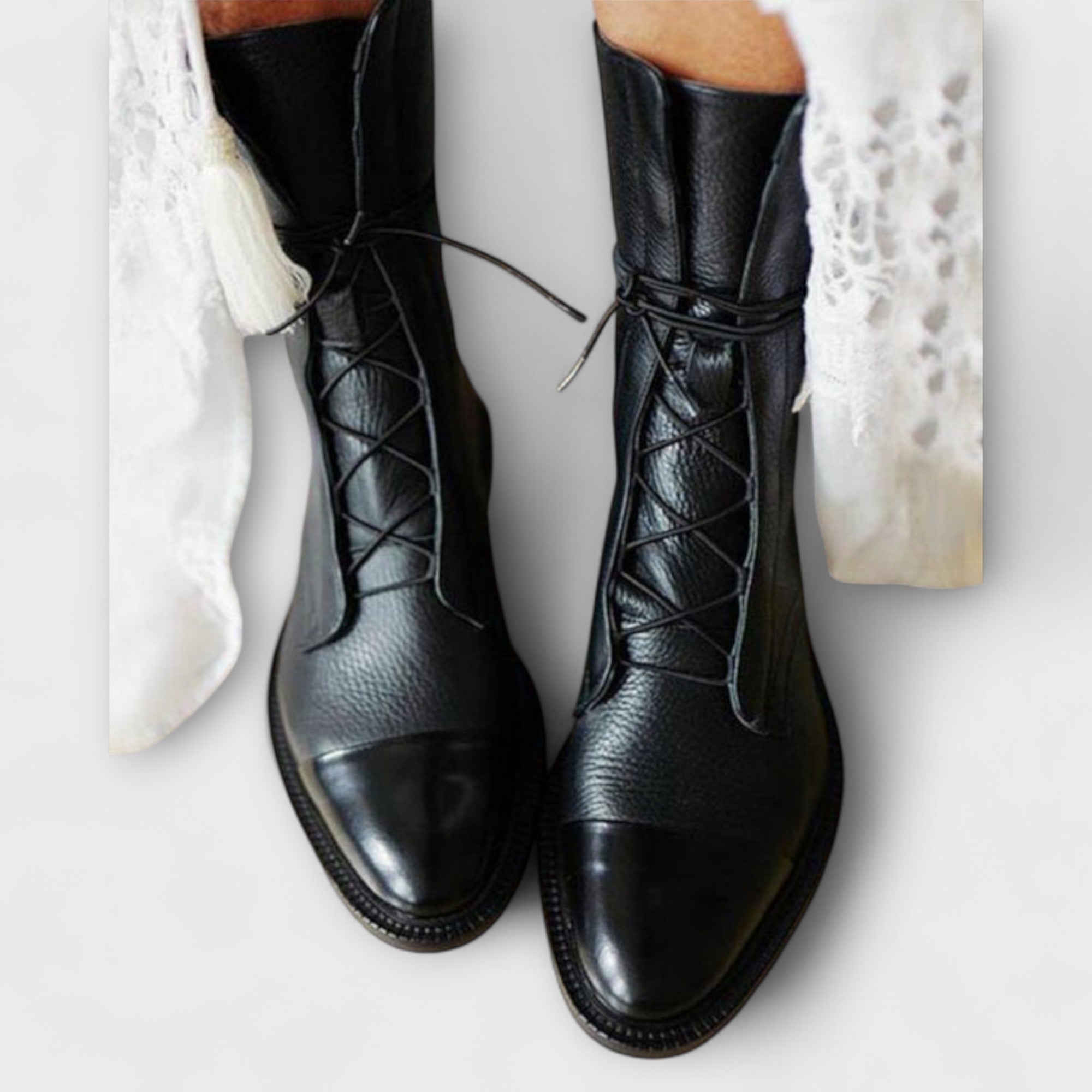 Carina | Botas de Cano Alto em Preto e Castanho, do 35 ao 43