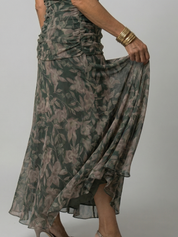 Daniela - Vestido Midi de Estilo Espanhol