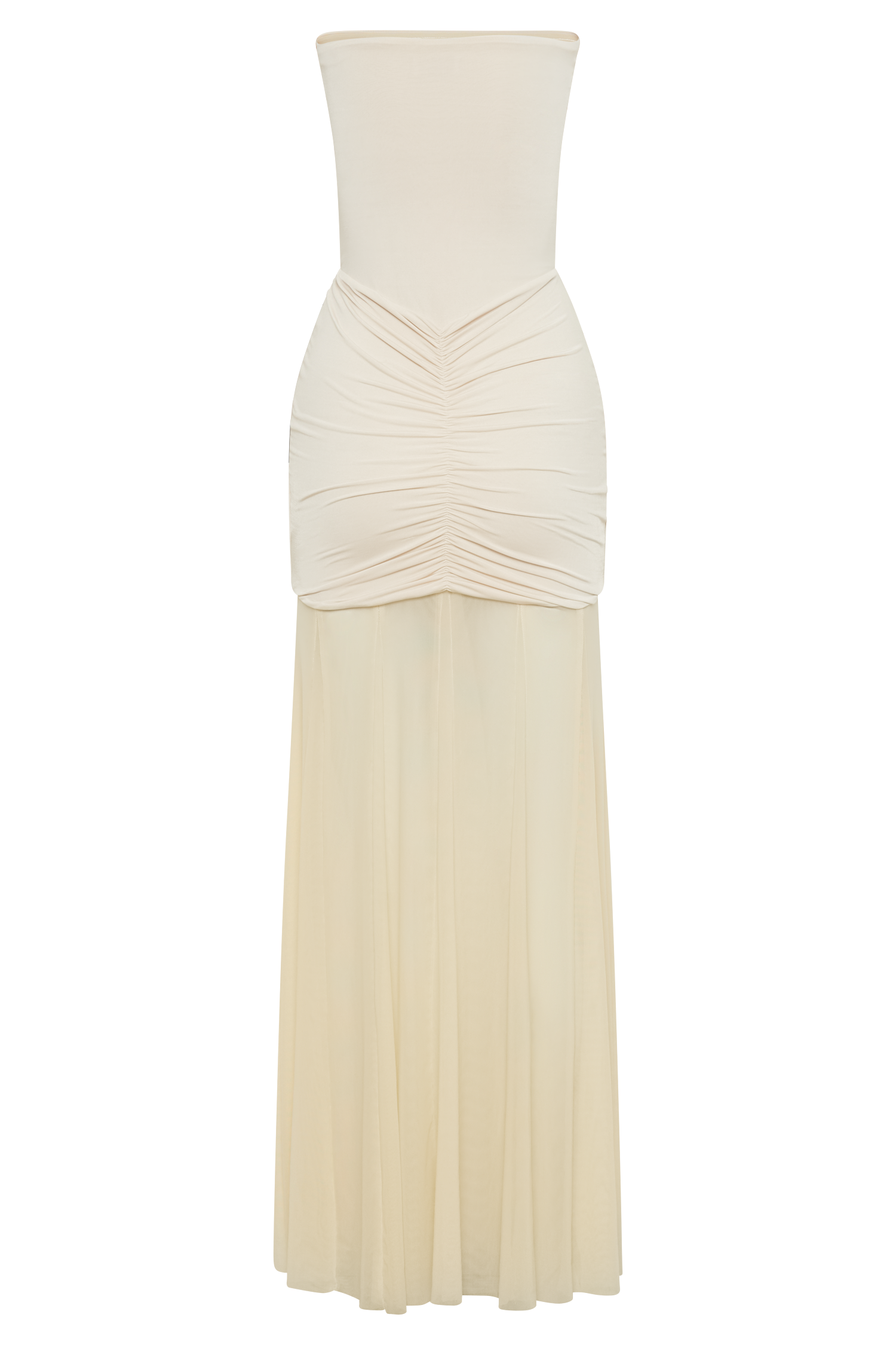 Vestido Filipa — Éloren Lisboa · Flat lay frente