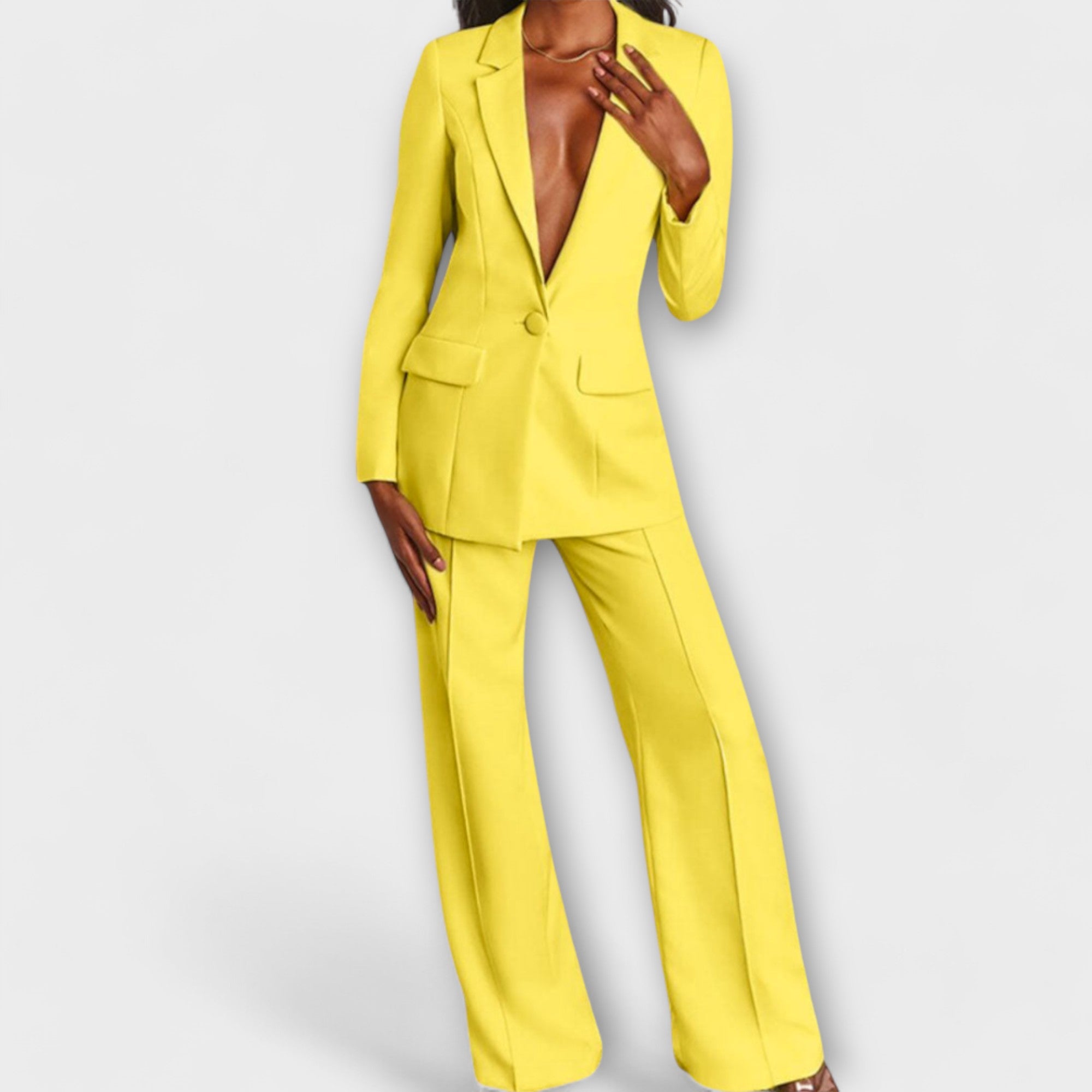 Amelia - Fato Feminino Elegante