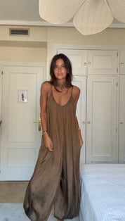 Zaraa™ | Macacão oversized com estilo e liberdade