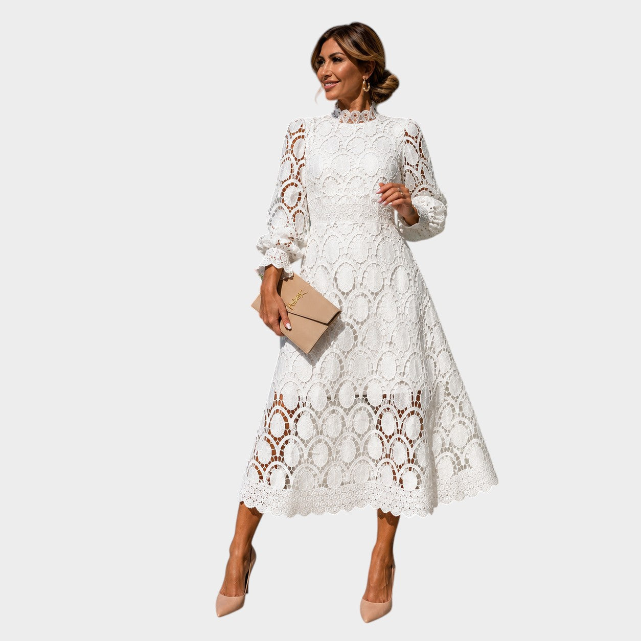 Olivia - Elegante Vestido de Renda