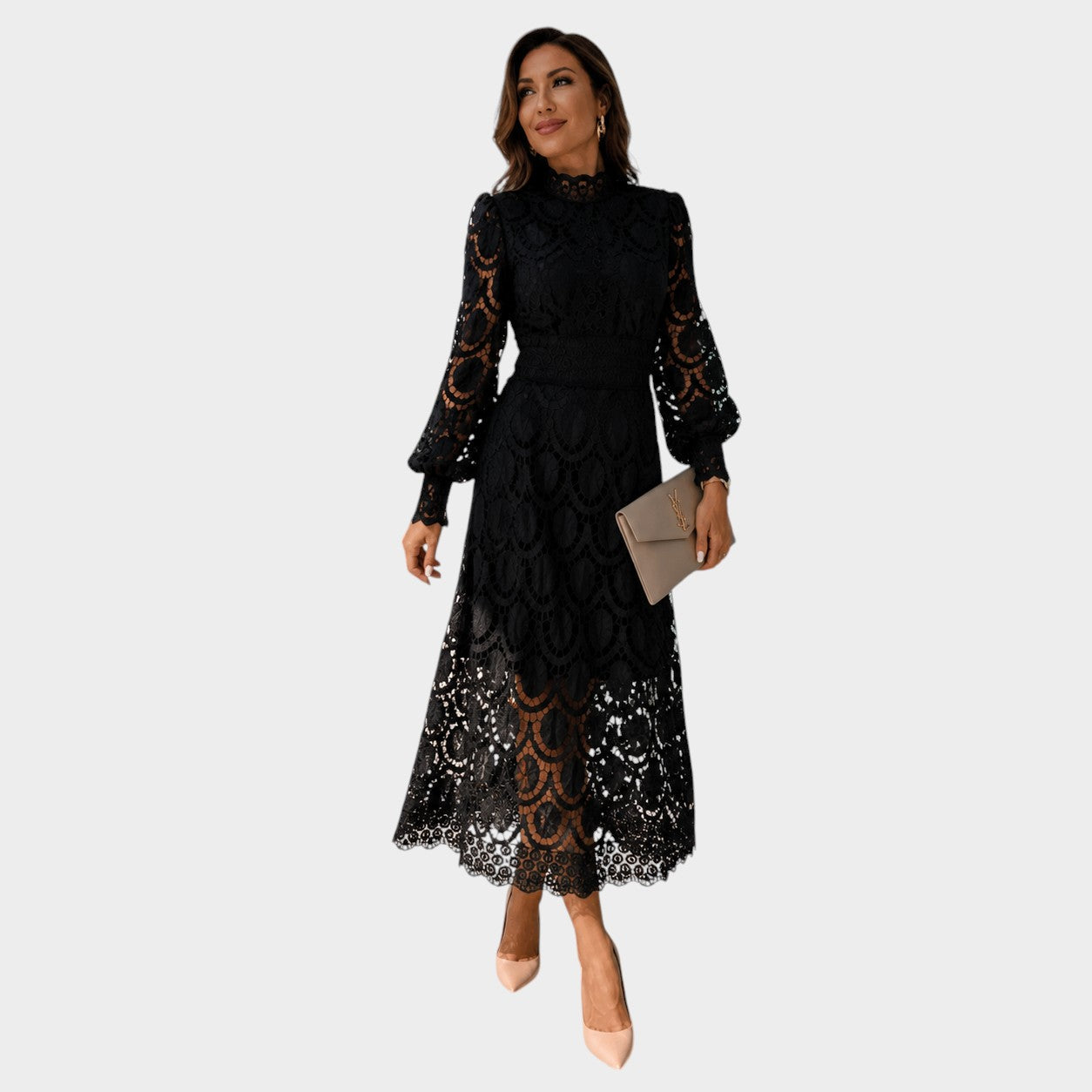 Olivia - Elegante Vestido de Renda
