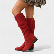 Diana | Botas Premium com Conforto Intemporal em Bege e Preto, do 35 ao 43