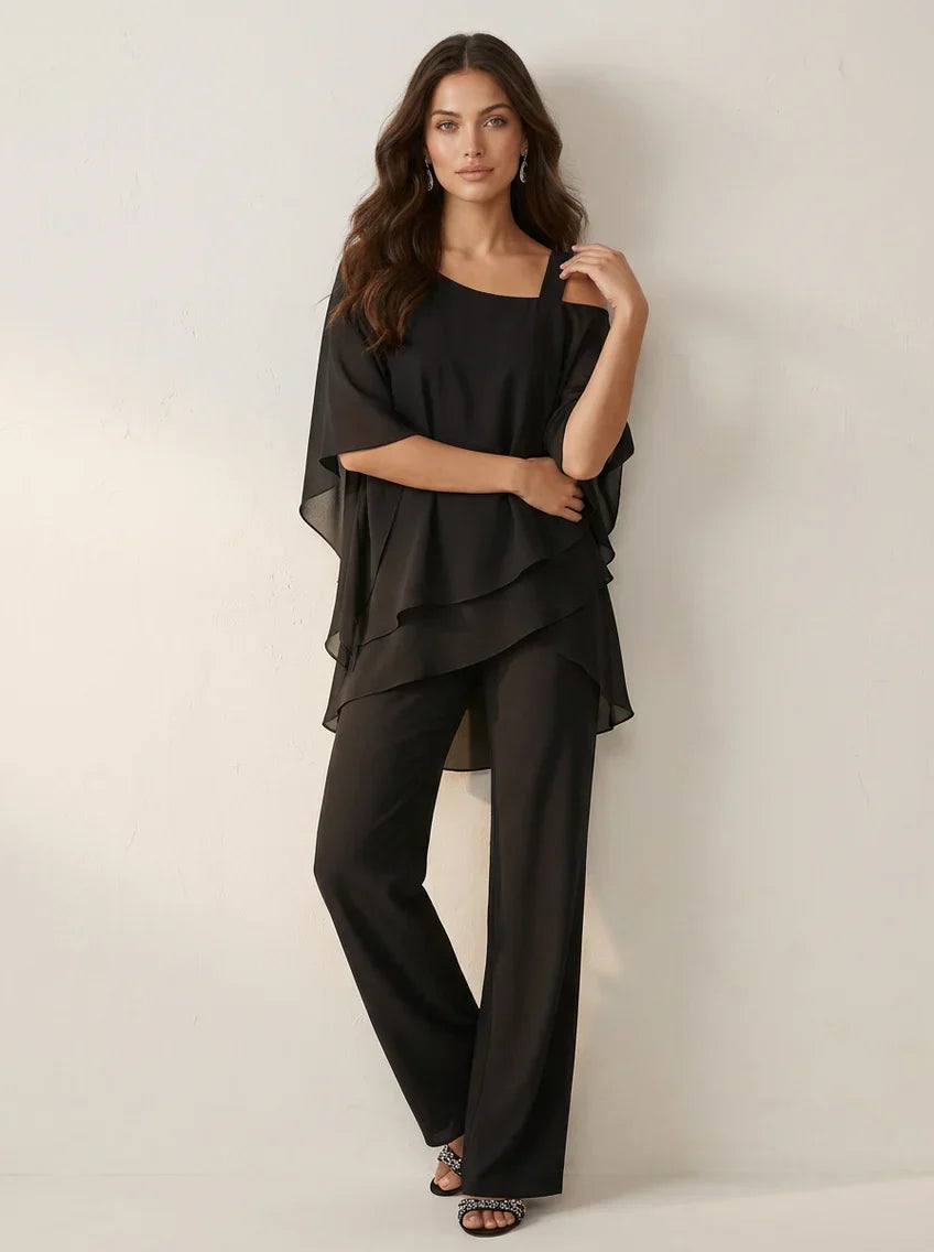 Conjunto Mariella™ de Duas Peças em Camadas