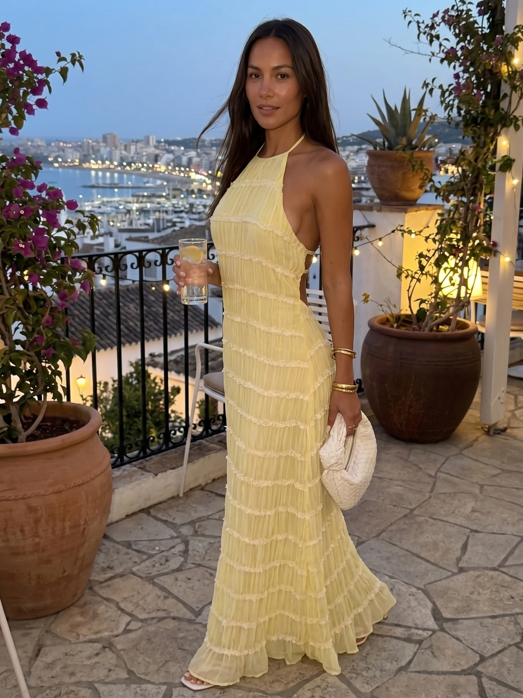 Ángela | Vestido longo de verão para Mulher
