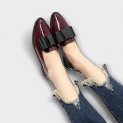 Francisca | Mocassins em Vermelho e Preto com Atitude, do 36 ao 42