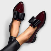 Francisca | Mocassins em Vermelho e Preto com Atitude, do 36 ao 42