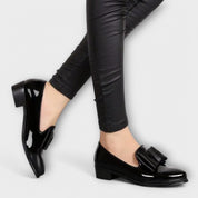 Francisca | Mocassins em Vermelho e Preto com Atitude, do 36 ao 42