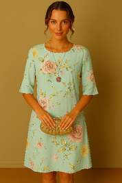 Martha | Vestido Floral Elegante