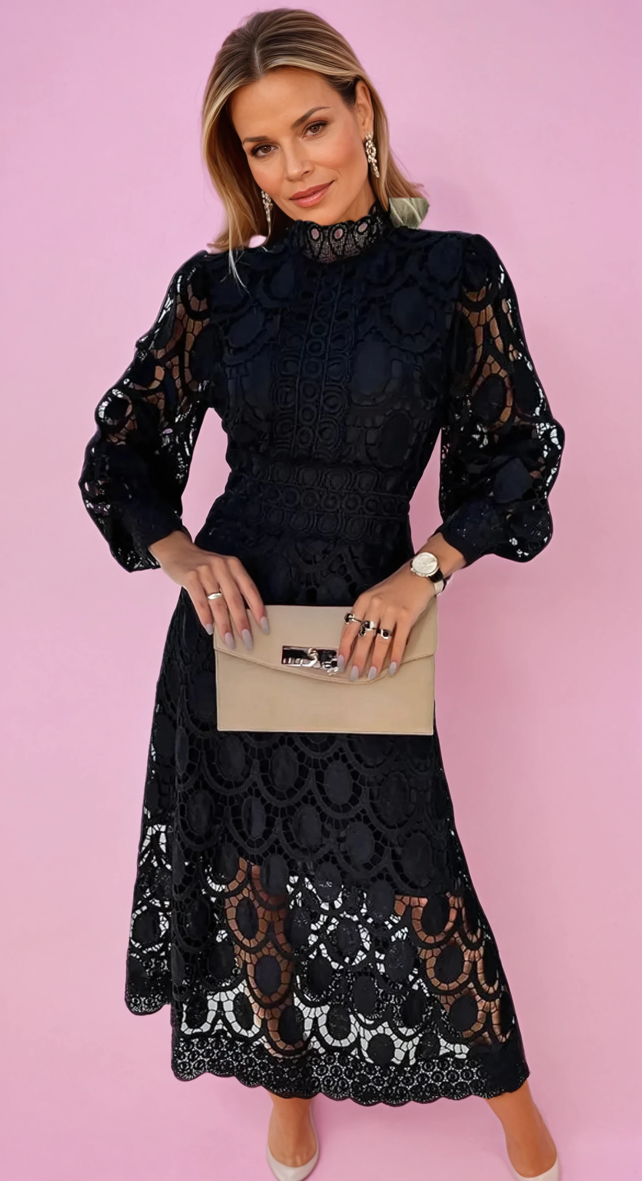 Charlotte | Vestido Midi (Quase esgotado)