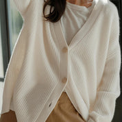 Bea - Cardigan Elegante de Caxemira