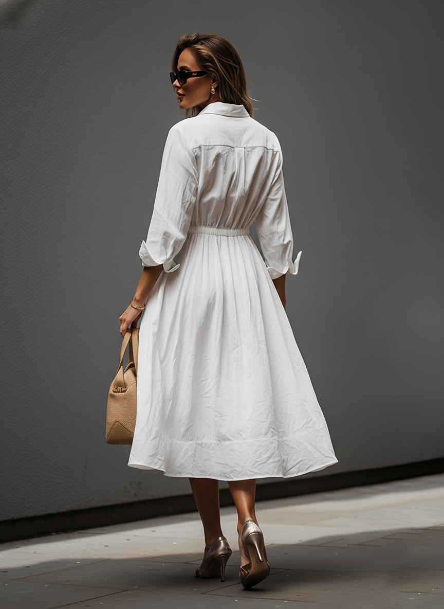 Margarida | Vestido Maxi Floral Romântico