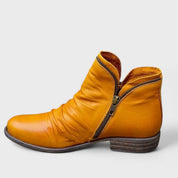 Zoe | Botas Ortopédicas Confortáveis em Violeta e Preto, do 35 ao 43