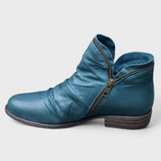 Zoe | Botas Ortopédicas Confortáveis em Violeta e Preto, do 35 ao 43