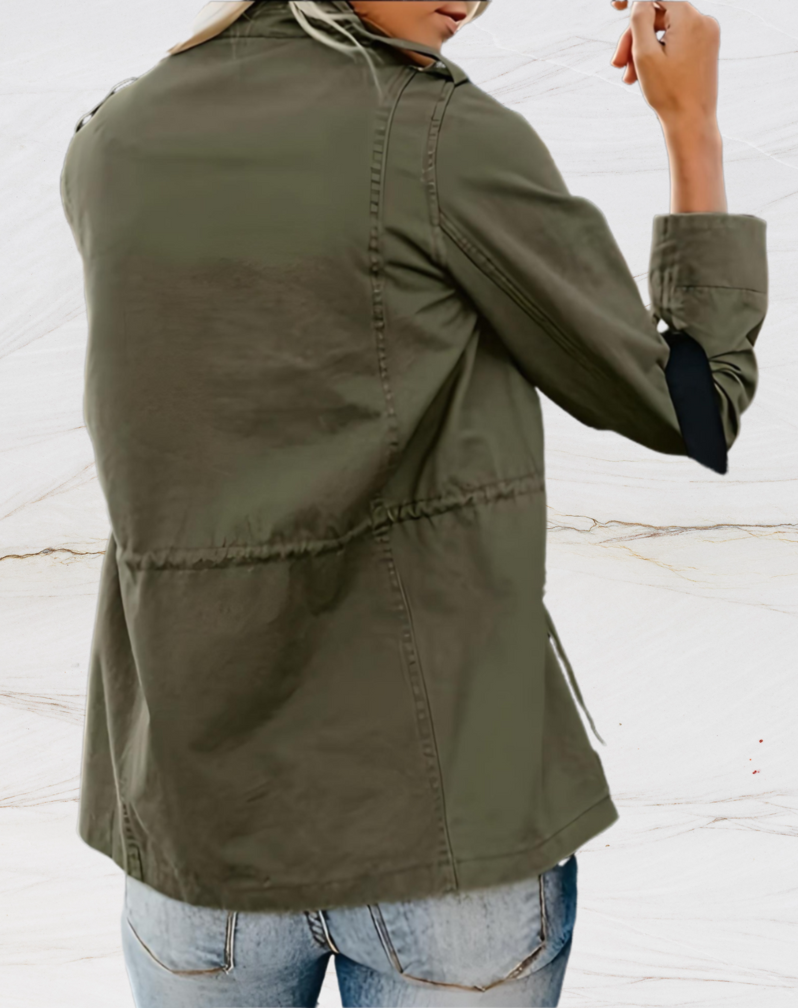 Thilde | Jaqueta utilitária casual elegante