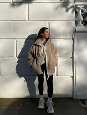 Anastasia | Jaqueta de inverno macia e quente