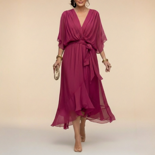 Mariana | Vestido com Decote em V