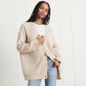 Bea - Cardigan Elegante de Caxemira