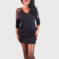 Maira - Vestido curto casual elegante