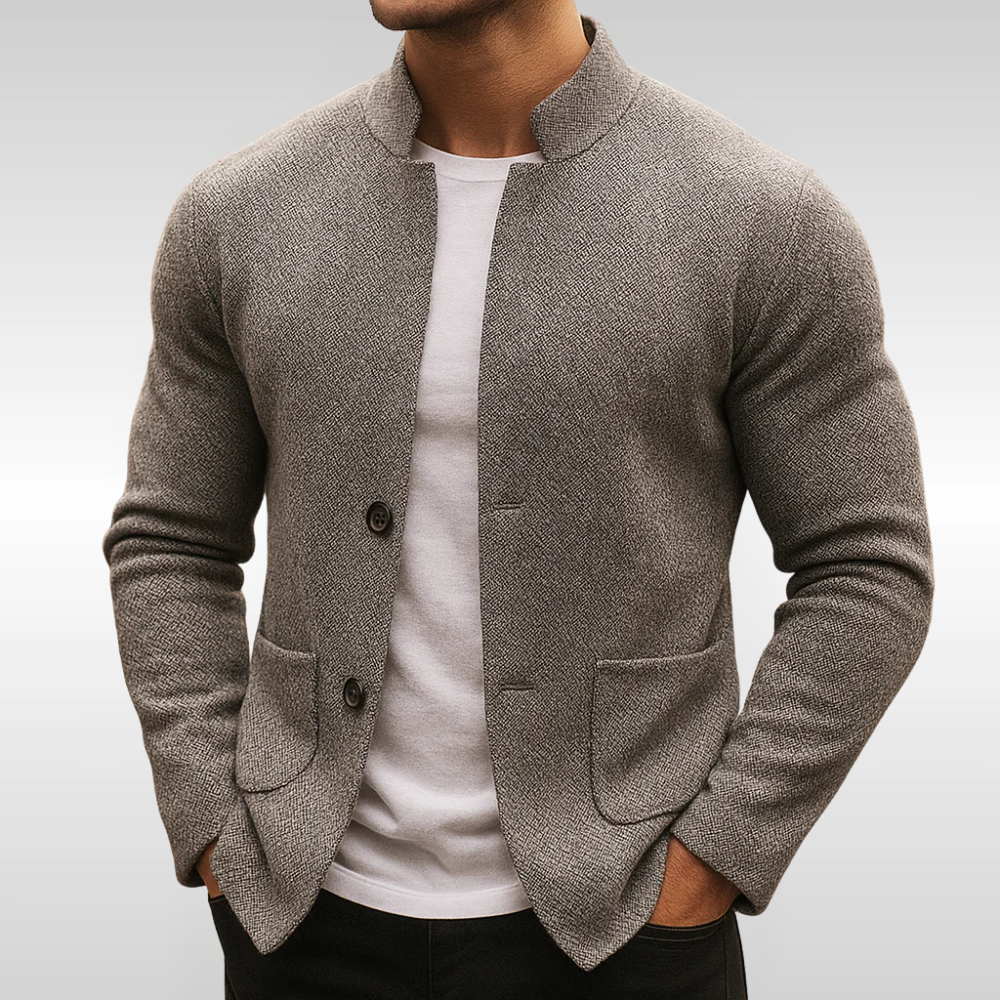 Erik Vest | Suéter de Homem de Estilo Diário Refinado