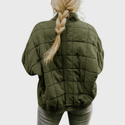 Josiane | Jaqueta acolchoada com visual oversized elegante