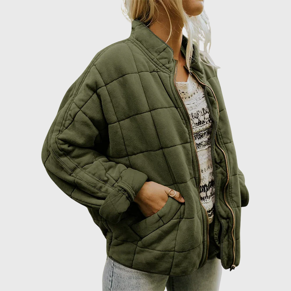 Josiane | Jaqueta acolchoada com visual oversized elegante
