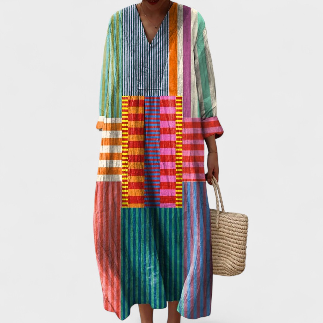 Odete - Vestido Boho Artístico