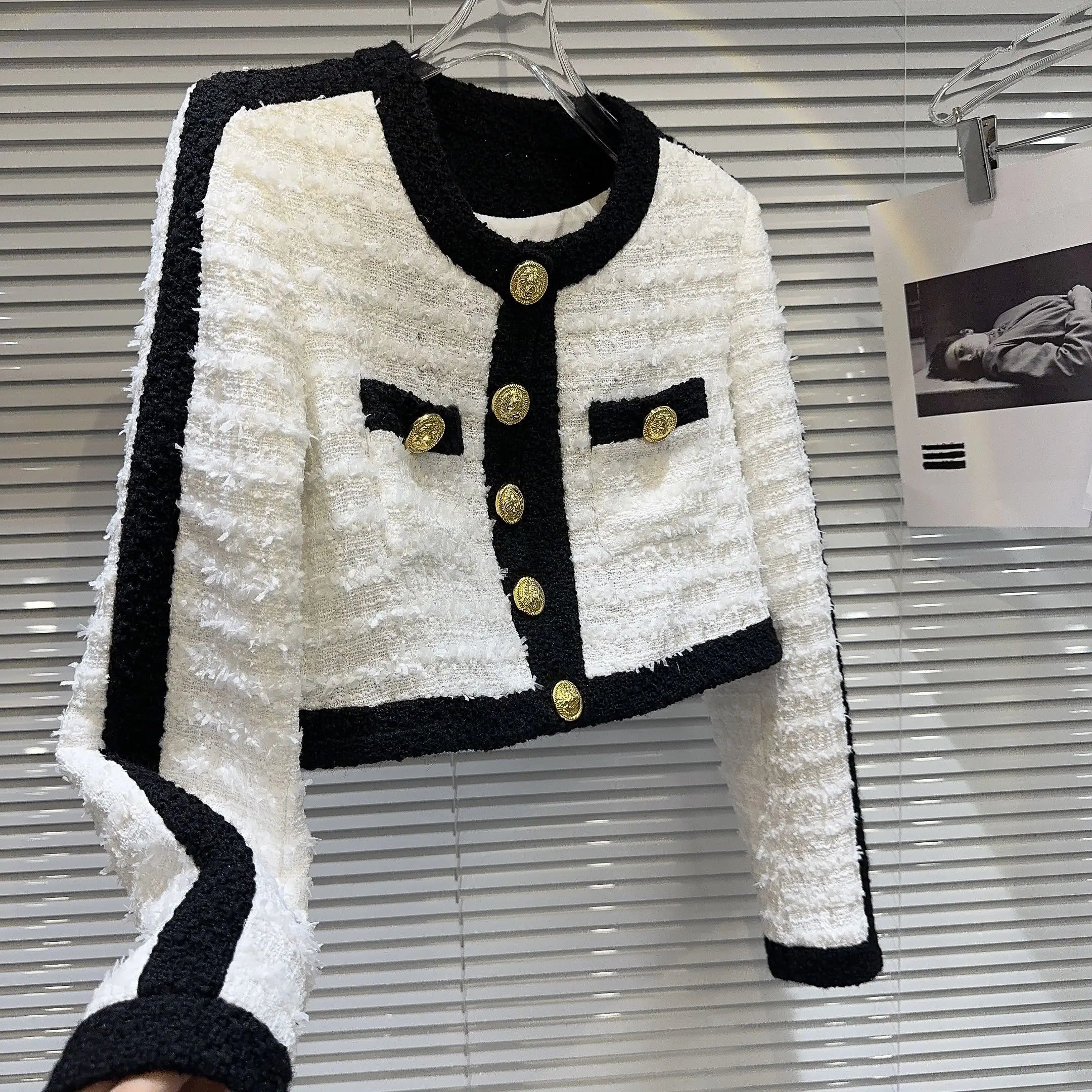 Conjunto Tweed Inverno Alta-Costura