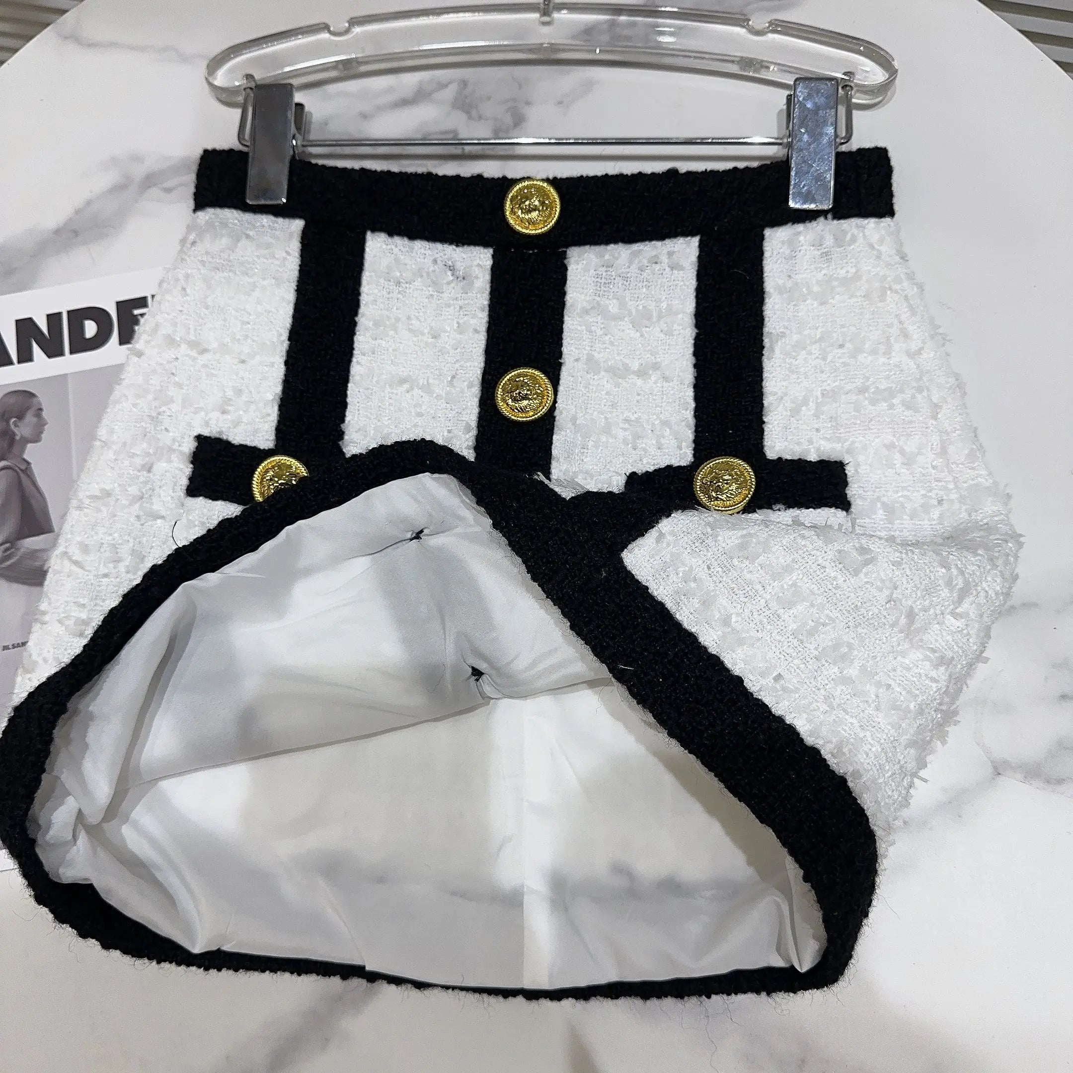 Conjunto Tweed Inverno Alta-Costura